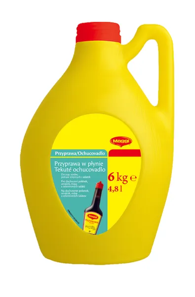 Šķidrā garšviela MAGGI, zupām, mērcēm, gaļas un dārzeņu ēdieniem, 6kg