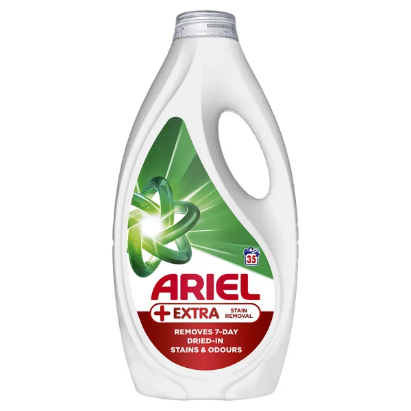 Šķidrais veļas mazgāšanas līdzeklis ARIEL  Extra Stain Removal, 35 mazgāšanas reizēm, 1,575 l
