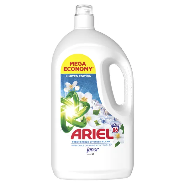 Šķidrais veļas mazgāšanas līdzeklis ARIEL Fresh Breeze, 86 mazgāšanas reizēm, 4.01l