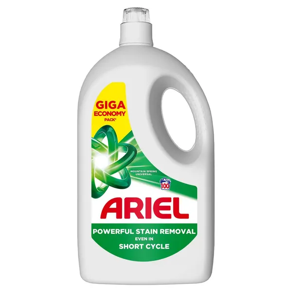 Šķidrais veļas mazgāšanas līdzeklis ARIEL Mountain Spring, 100 mazgāšanas reizēm, 4.5L