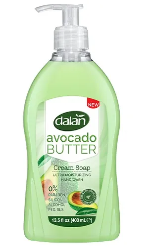 Šķidrās krēmziepes DALAN CREAM Avocado Butter, 400ml
