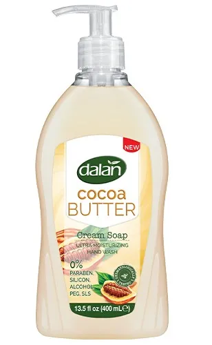 Šķidrās krēmziepes DALAN CREAM Cocoa Butter, 400ml