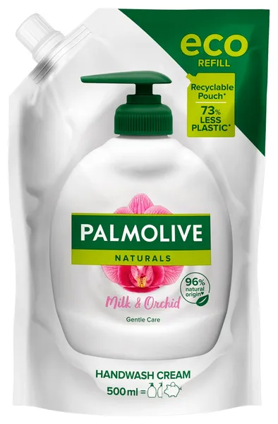 Šķidrās ziepes PALMOLIVE LHS Naturals Black Orchid, Refill, 500ml