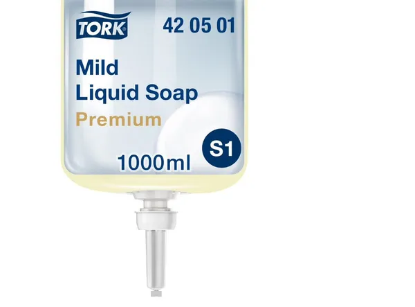 Šķidrās ziepes Tork Premium Mild S1 420501, 1l (1000 reizēm)