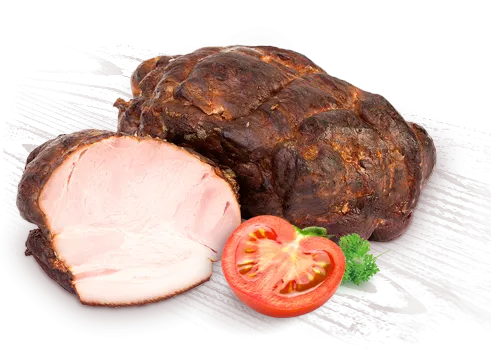 Šķiņķis Melnais Barons ( karsti kūpināts), ~1kg