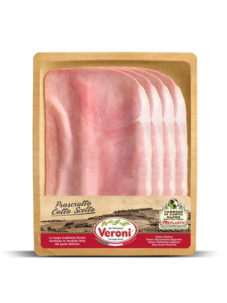 Šķiņķis PROSCIUTTO COTTO, sagriezts, 110 g