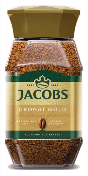 Kafija šķīstošā Jacobs Cronat Gold 200g