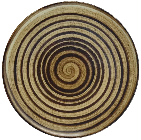 Šķīvis ALUMINA CIRCLE GREY, porcelāns, D28cm, 1gab