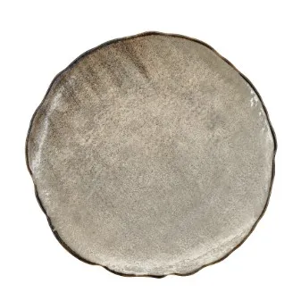 Šķīvis ALUMINA SAND FLOWER, porcelāns, D 22 cm, 1gab