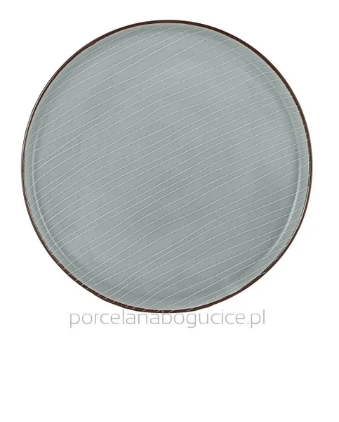 Šķīvis BERGEN Pelēks, porcelāns, D 27 cm, H 2 cm