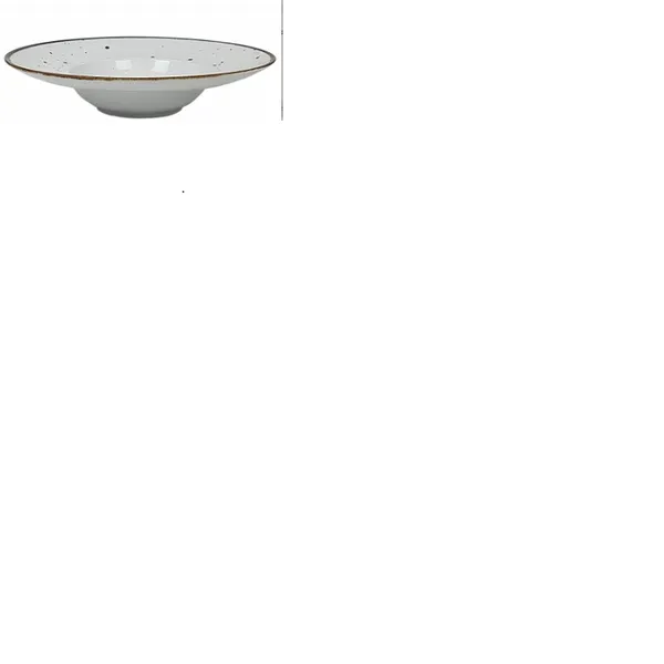 Šķīvis Cottage White, dziļā, platas malas, porcelāns, 380 ml, gab