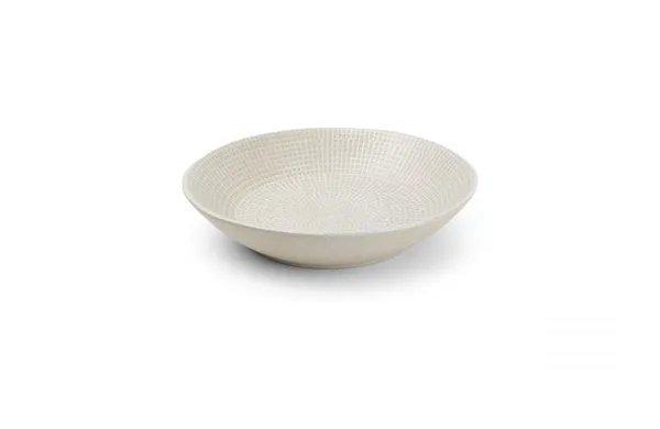 Šķīvis dziļš F2D Almond Mosaic, 21,5x4,5cm, porcelāns