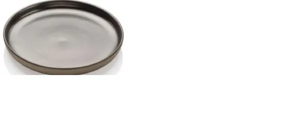 Šķīvis Joyn Iron, akmens masa, D 26 cm, H 2,4 cm