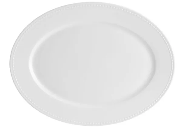 Šķīvis ovāls PERLA, 32,5 x 24,87 cm (LIETOTS) 2gab
