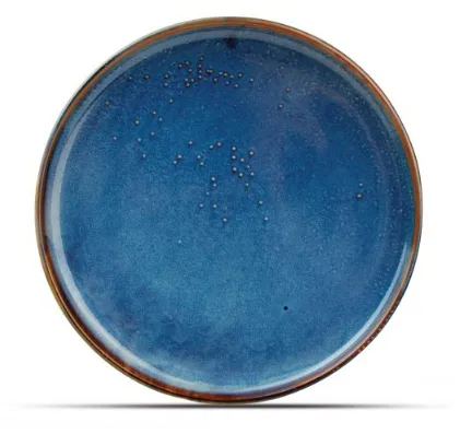 Šķīvis porcelāna, Nova Blue, porcelāns, D28,5 cm H2,5cm