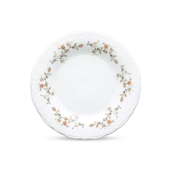 Šķīvis RETRO FLOWER, porcelāns, D 27cm, 1 gab