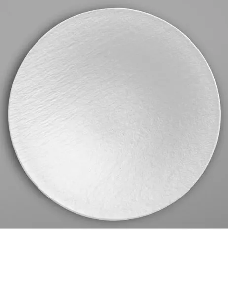 Šķīvis ROCK balts, dziļš, porcelāna, 1,3 l, D 28,5 cm, A 6 cm, gab