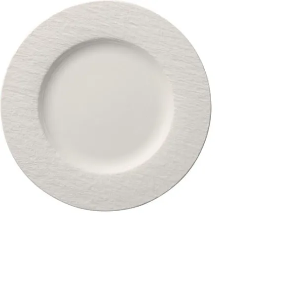Šķīvis Rock White Rim, porcelāns, D 27 cm, gab