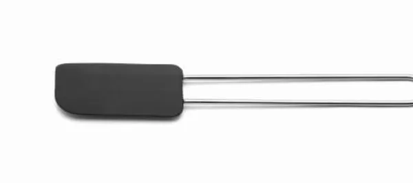 Skrāpis silikons, 26 cm, melns