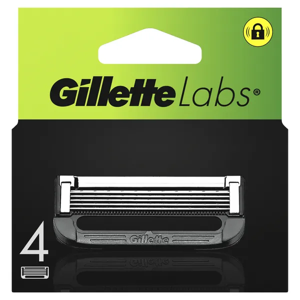 Skušanās kasetes GILLETTE LABS, 4 gab.