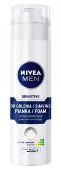 Skūšanās putas NIVEA Men Sensitive, 200ml