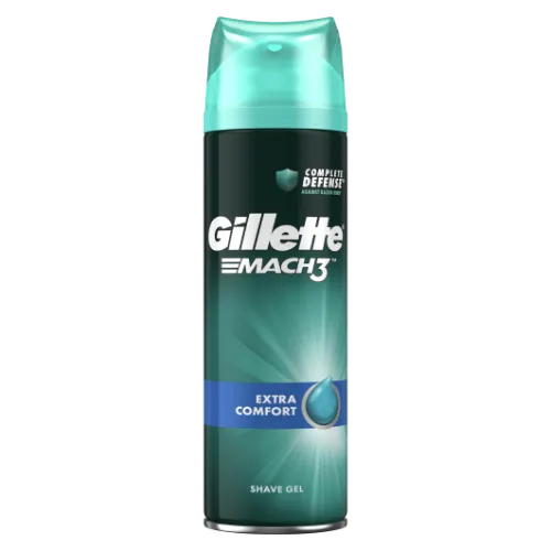 Skūšanās želeja GILLETTE MACH3  Extra Comfort, 200ml