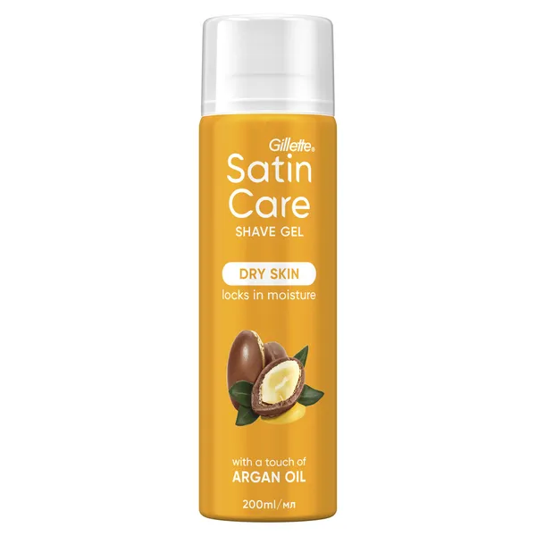 Skūšanās želeja SATIN CARE Argan Oil, 200ml