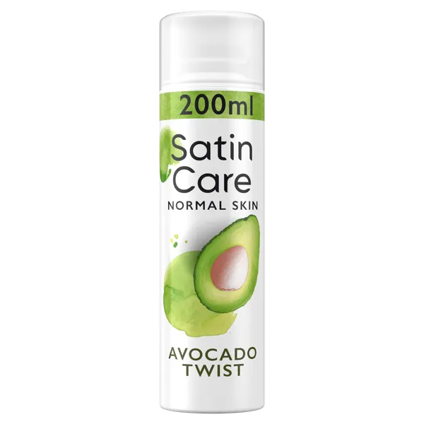 Skūšanās želeja SATIN CARE Avocado Twist, 200ml