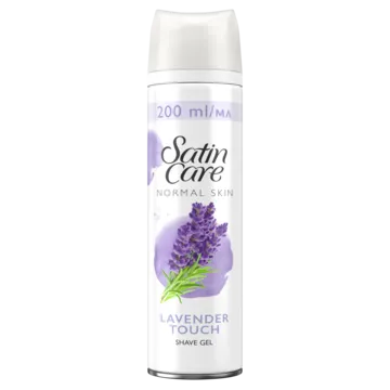 Skūšanās želeja Gillette Satin Care Pure&Delicate sieviešu 200ml