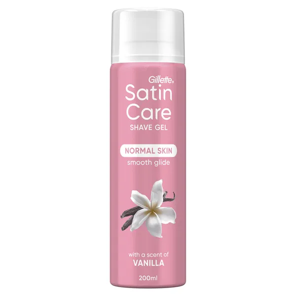 Skūšanās želeja SATIN CARE Vanilla 200ml