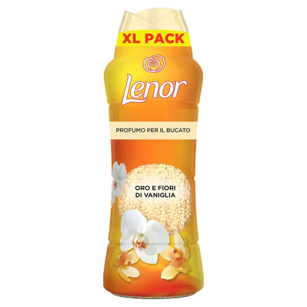 Smaržu granulas LENOR Gold Orchid&Vanilla, 41 mazgāšanas reizēm, 495g