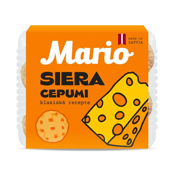 Cepumi Mario smilšu, siera 250g