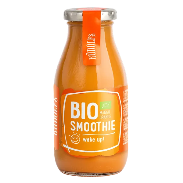 Smūtijs RŪDOLFS BIO mango, apelsīnu "Iedvesmai", 260ml (DEP)