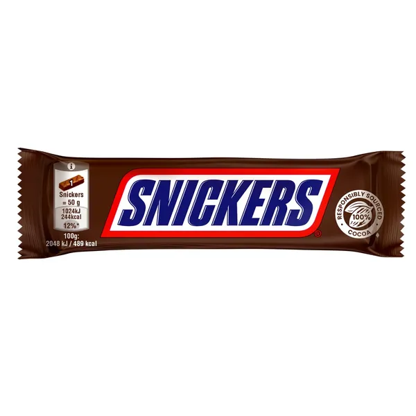 Šokolādes batoniņš Snickers 50g