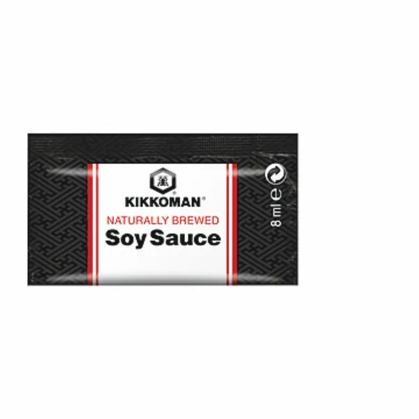 Sojas mērce KIKKOMAN paciņās, 100×8ml