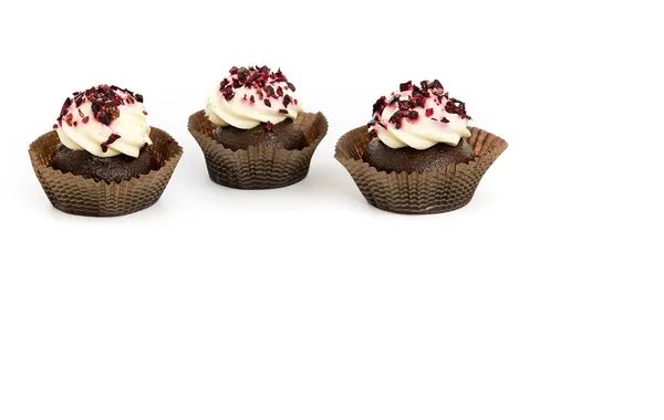 Šokolādes - banānu mafini DABAS DIMANTI, ar krēmu, 16 gab, 480g