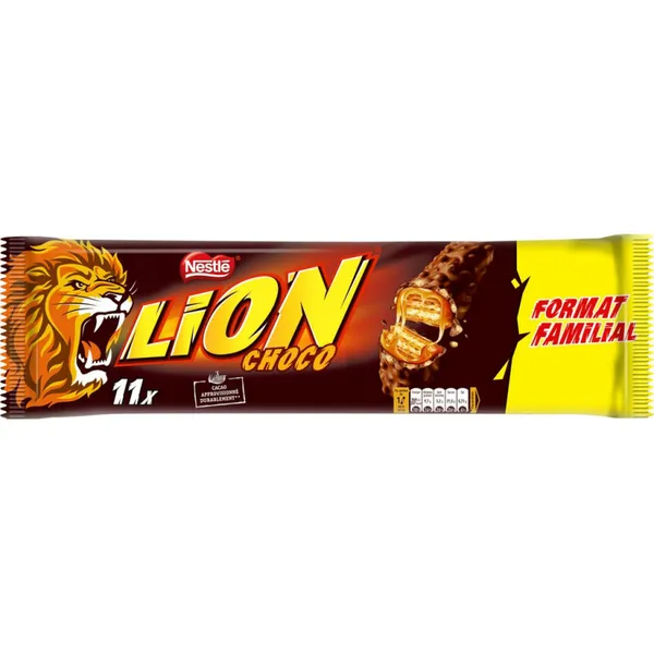 Šokolādes batoniņš LION, 11gabx42g