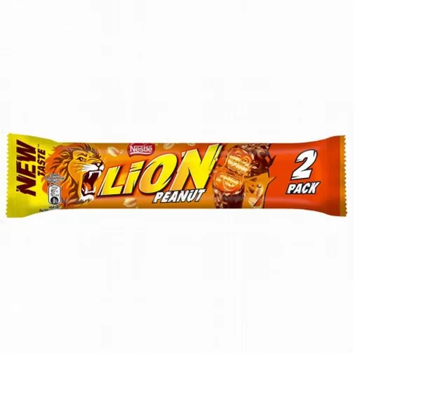 Šokolādes batoniņš LION Peanut 2paka 62g