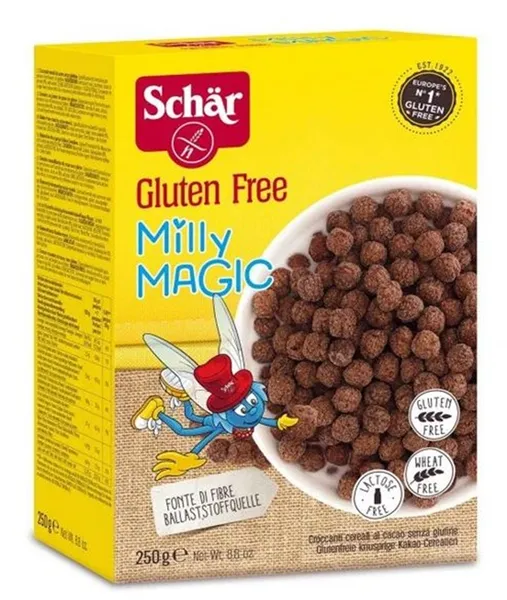 Šokolādes brokastu pārslas SCHAR bez glutēna 250g