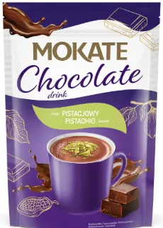 Šokolādes dzēriens MOKATE Pistāciju garša 120g
