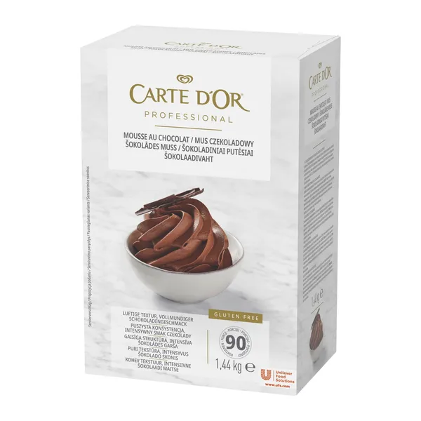 Šokolādes muss CARTE D'OR, sausā veidā, 1.44kg