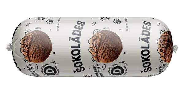 Saldējums Šokolādes Druva 1000ml/500g