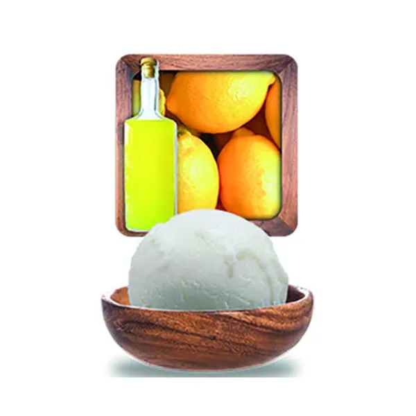 Sorbets GLACES DES ALPES, ar citronu garšu, 2.5l/1.65kg