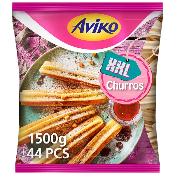 Spāņu virtuļi AVIKO XXL Churros taisnie, 1.5kg