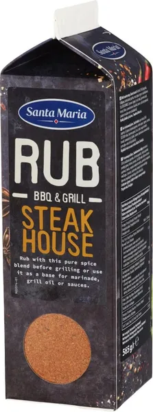 Steakhouse BBQ garšvielu maisījums 565g, Santa Maria, Tetrapaka