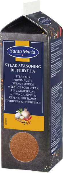 Steika garšviela 660 g, Santa Maria, Tetrapaka