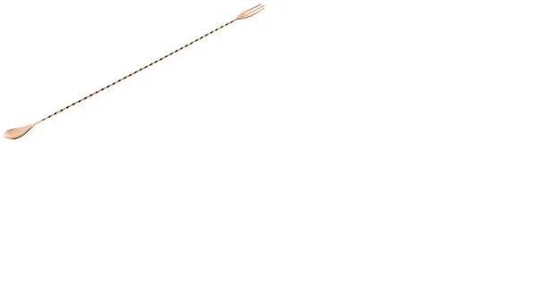Stieņa karote Copper, ar dakšiņu, nerūsējošais tērauds, L 50 cm, gab