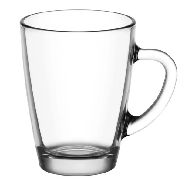 Stikla krūze Warsaw ar rokturi, H 105mm, D 80mm, 300ml, 12gab LH-WRS430KH