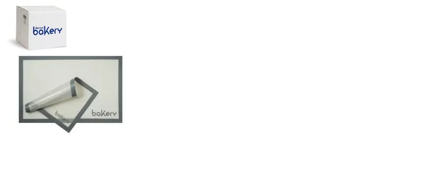 Stikla šķiedras un silikona cepšanas paklājs, 58,5 x 38,5 cm