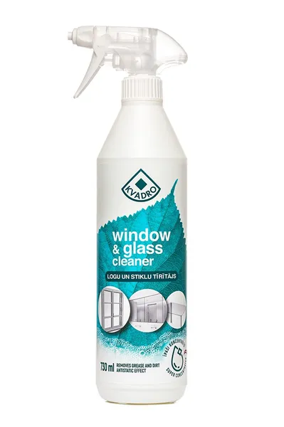 Stiklu tīrīšanas līdzeklis KVADRO, 730ml